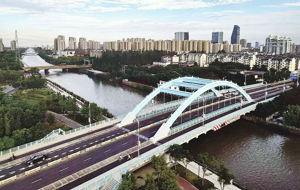 奉贤区远东路浦南运河桥