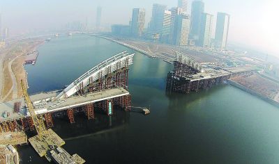 天津市安阳道海河大桥