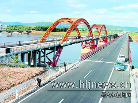 依兰县牡丹江大桥