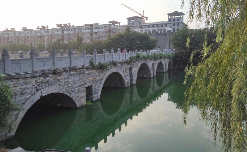 汝南县北汝河石桥
