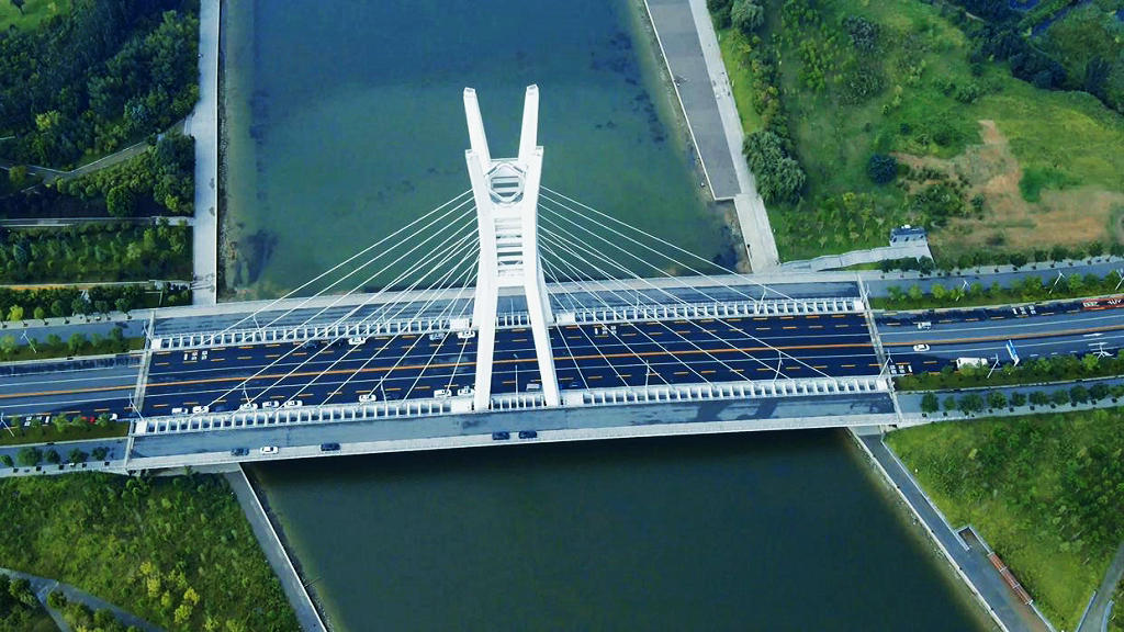 金水区龙湖内环路跨北引水渠桥