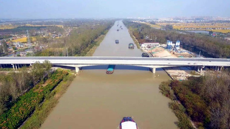 扬州市宝应县331省道京杭运河特大桥
