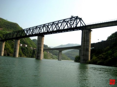 石泉县汉江铁路桥