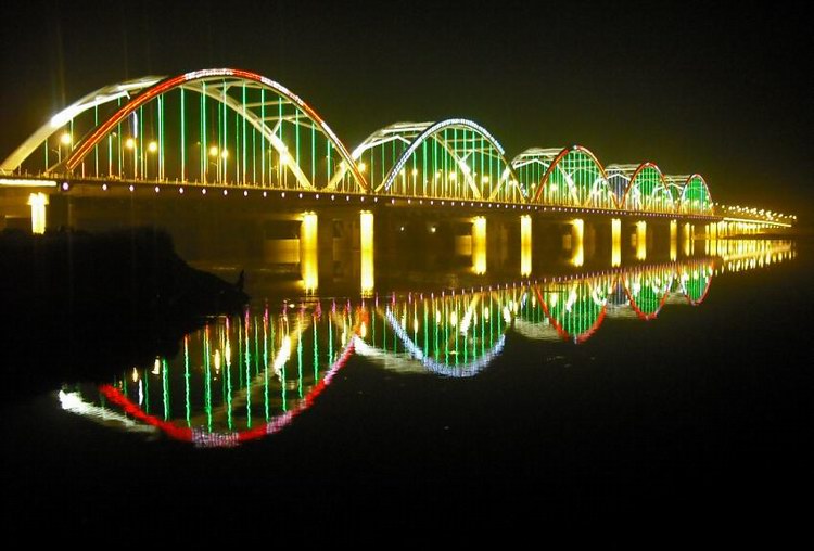汉中市汉江城市桥闸