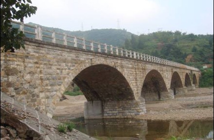 丹凤县武关河石拱桥