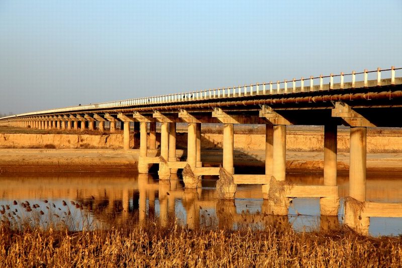 渭南市临渭区上涨渡度渭河大桥