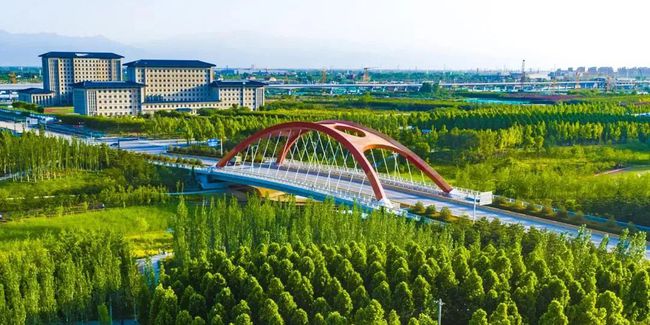 秦都区沣西公园丰耘桥