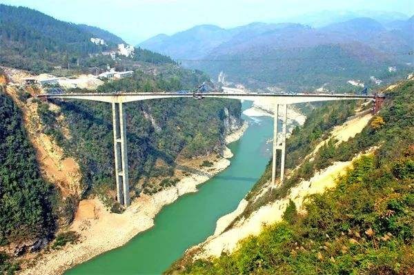 贵州省河闪渡乌江大桥