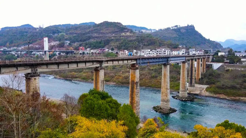 贵州省乌江铁路桥